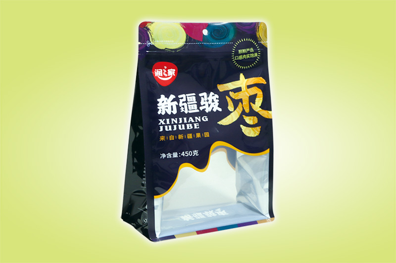 八邊封平底自立拉鏈袋